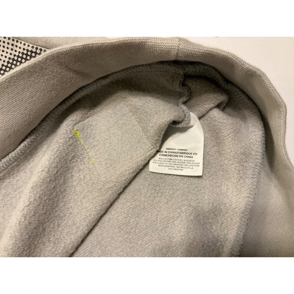 Nike Air Jordan Legacy‎ Tinker Gray AOP Sweatshirt Men's Size L Distressed